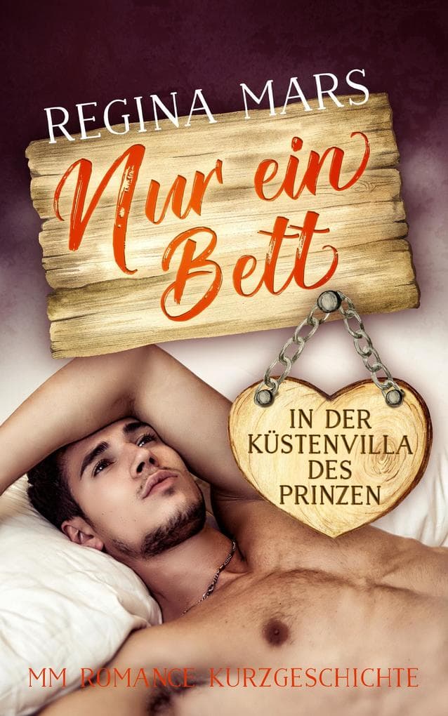 Nur ein Bett in der Küstenvilla des Prinzen