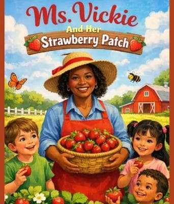 Ms. Vickie And Her Strawberry Patch