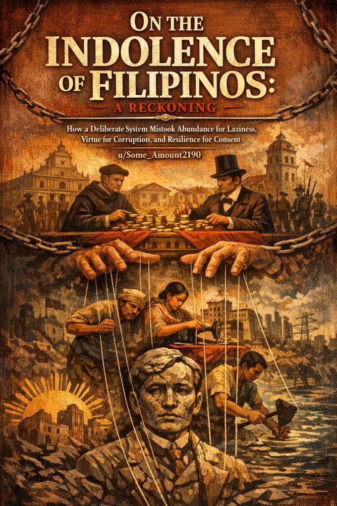 On the Indolence of Filipinos: A Reckoning