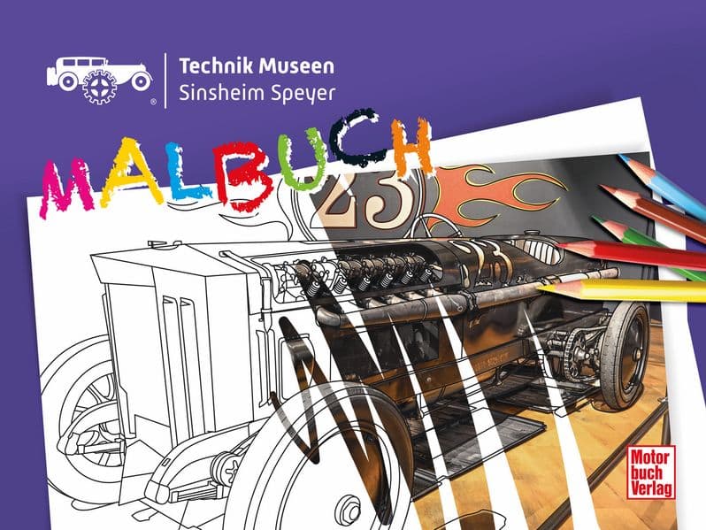 Museum Sinsheim - Speyer Malbuch