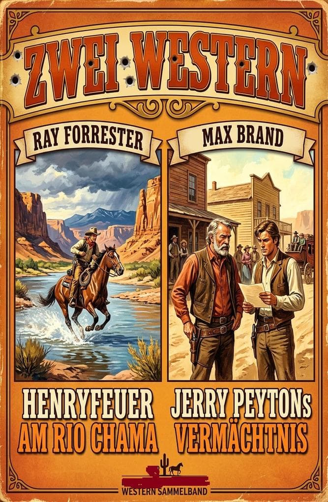 Zwei Western: Henryfeuer am Rio Chama / Jerry Peytons Vermächtnis