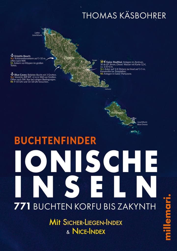 Buchtenfinder Ionische Inseln 2026