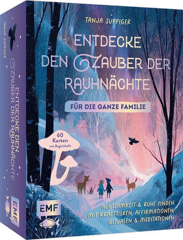 Kartenset: Entdecke den Zauber der Rauhnächte - 60 Karten mit Begleitheft für die ganze Familie