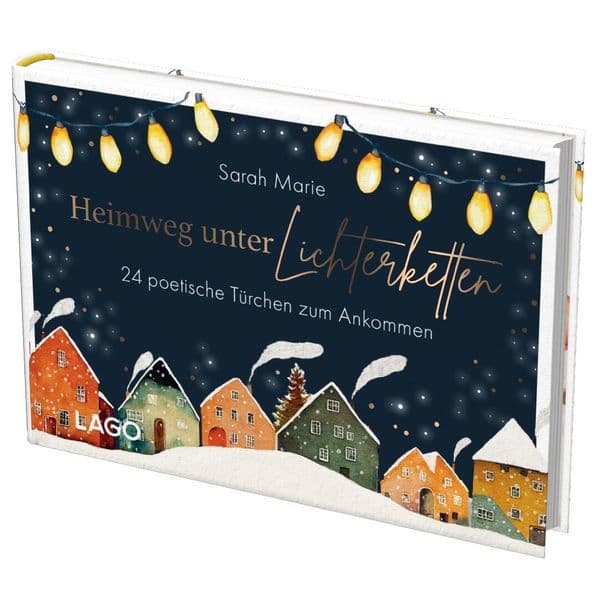 Heimweg unter Lichterketten