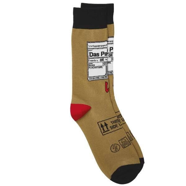 Sebastian Fitzek-Socken "Das Paket" Größe 41 - 46