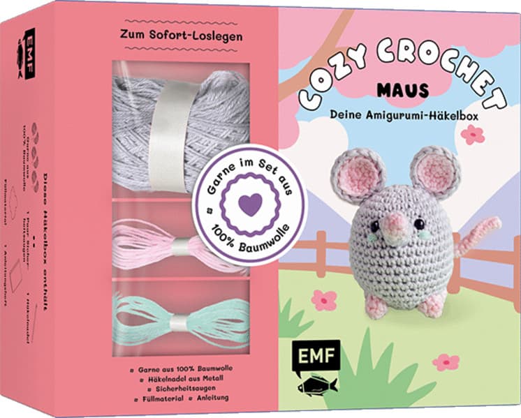 Cozy Crochet - Deine Amigurumi-Häkelbox: Maus