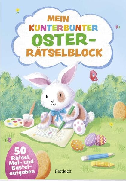 Mein kunterbunter Oster-Rätselblock