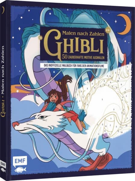 Malen nach Zahlen - Ghibli