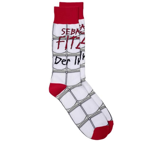 Sebastian Fitzek-Socken "Der Insasse" Größe 41-46