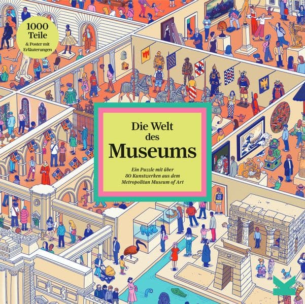 Die Welt des Museums - Puzzle 1000 Teile