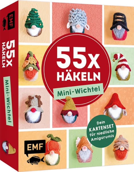55 x häkeln - Mini-Wichtel: Dein Kartenset