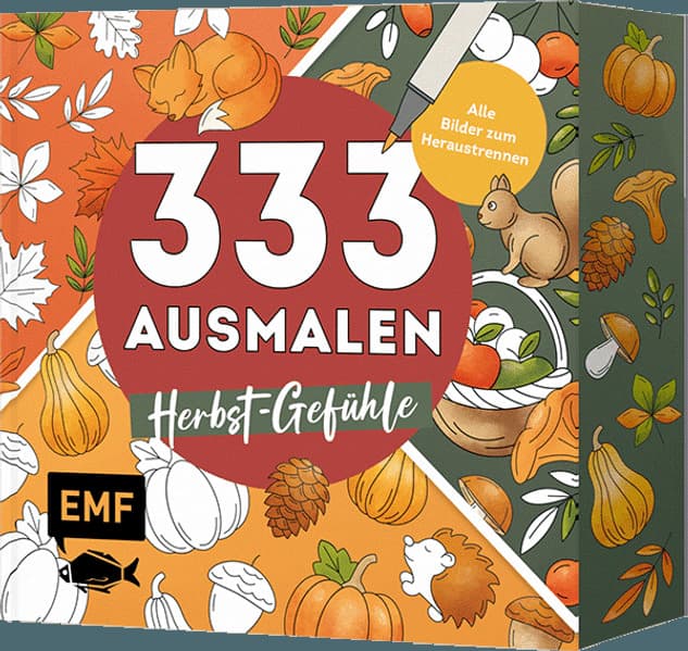 333 Ausmalen - Herbst-Gefühle