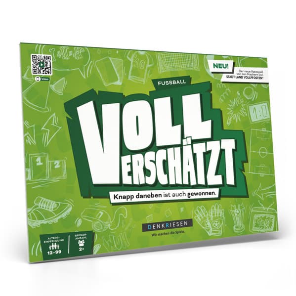 DENRKIESEN - VOLL VERSCHÄTZT Fussball Edition - "Knapp daneben ist auch gewonnen."
