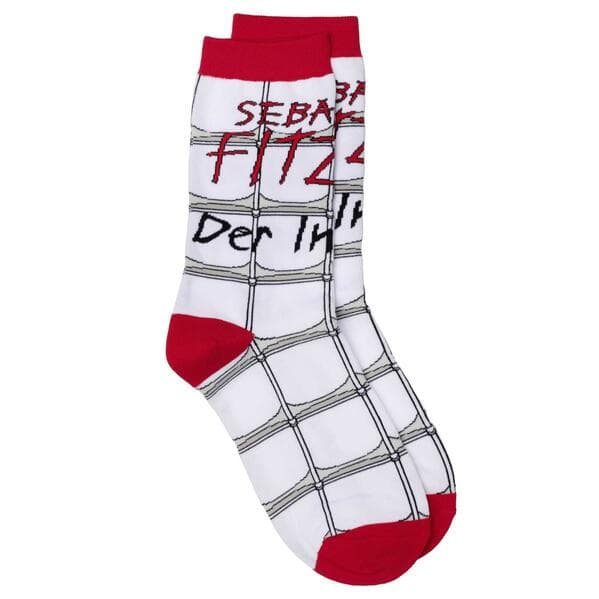 Sebastian Fitzek-Socken "Der Insasse" Größe 36-41