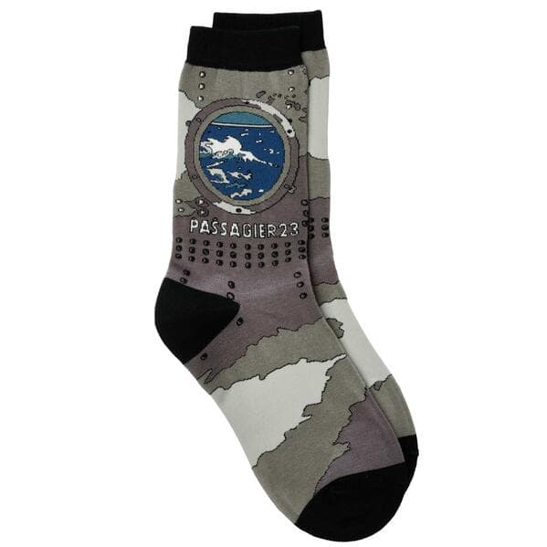 Sebastian Fitzek-Socken "Passagier 23" Größe 36 - 41