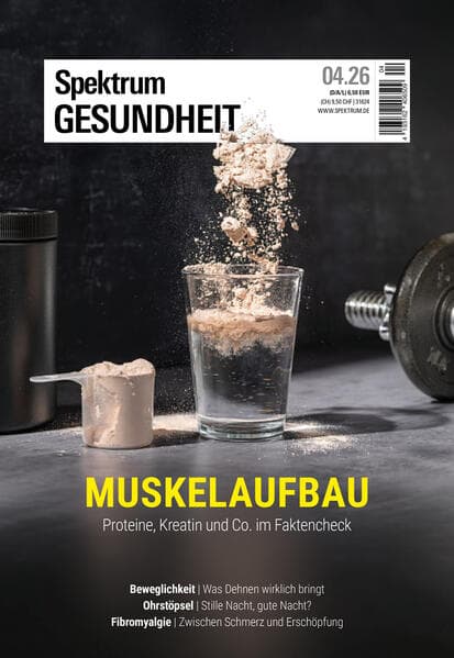 Spektrum Gesundheit 4/2026 - Muskelaufbau