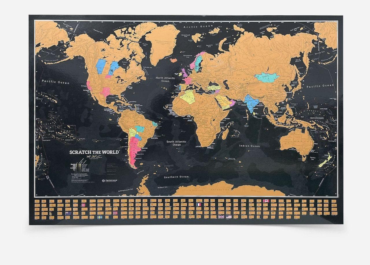 Scratch the World black edition