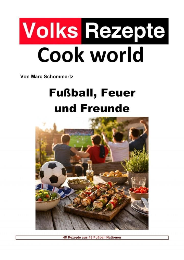 Volksrezepte - Fußball, Feuer & Freunde