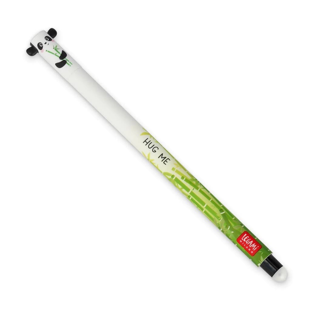 Legami Löschbarer Gelstift - Erasable Pen, Panda äHug Me