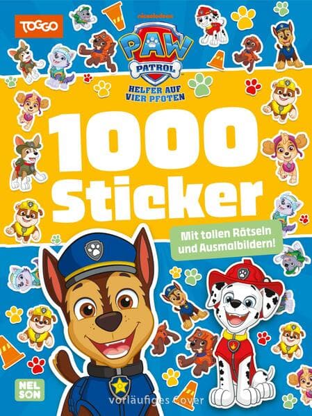 PAW Patrol Mitmachbuch: 1000 Sticker