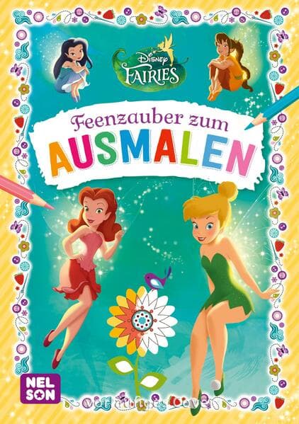 Disney Kreative Beschäftigung: Disney Fairies: Feenzauber zum Ausmalen