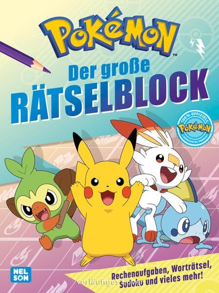 Pokémon Activity-Buch: Der große Rätselblock