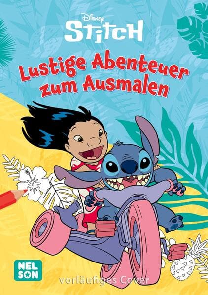 Disney Kreative Beschäftigung: Stitch: Lustige Abenteuer zum Ausmalen