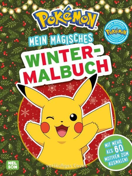 Pokémon Activity-Buch: Mein magisches Winter-Malbuch
