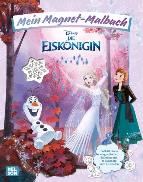 Disney Die Eiskönigin: Mein Magnet-Malbuch