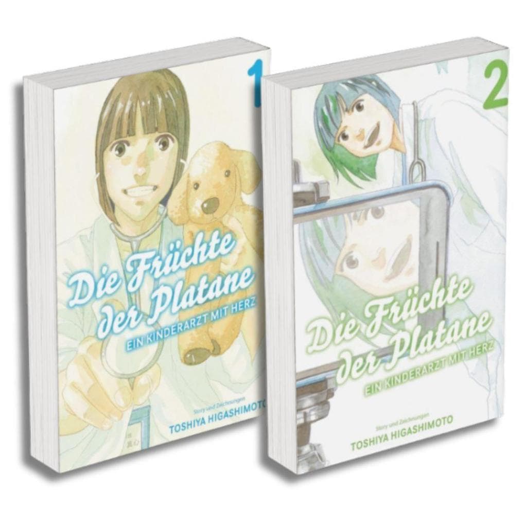Die Früchte der Platane - Ein Kinderarzt mit Herz: Manga Pack 1 (Band 1 und 2)