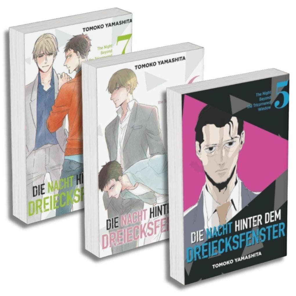 Die Nacht hinter dem Dreiecksfenster - The Night Beyond the Tricornered Window: Manga Pack 2 (Band 5-7)