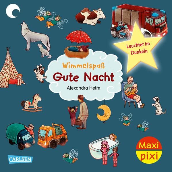 Maxi Pixi 513: VE 5: Wimmelspaß Gute Nacht (5 Exemplare)