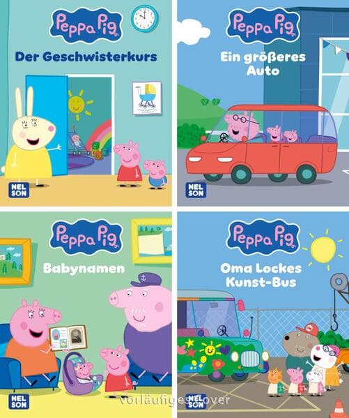 Nelson Mini-Bücher: 4er Peppa Pig 37-40