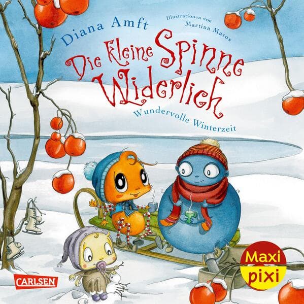 Maxi Pixi 506: VE 5: Die kleine Spinne Widerlich: Wundervolle Winterzeit (5 Exemplare)
