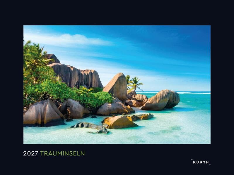 Trauminseln - KUNTH Wandkalender 2027