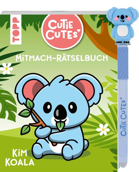 Cutie Cutes - Mitmach-Rätselbuch. Kim Koala