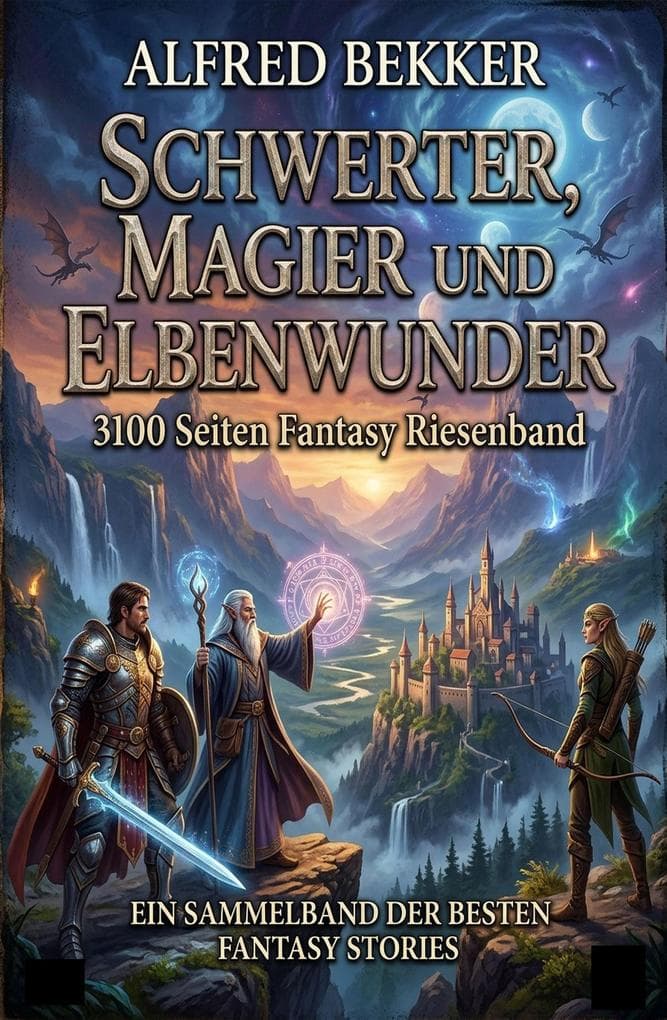 Schwerter, Magier und Elbenwunder - 3100 Seiten Fantasy Riesenband