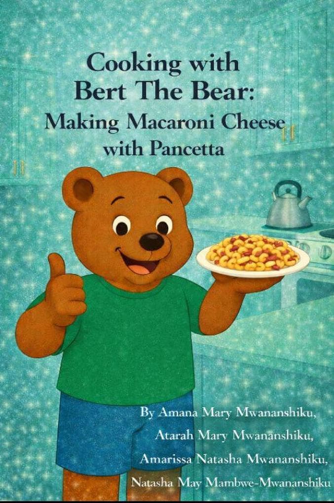 Cooking with Bert The Bear: Making Macaroni Cheese with Pancetta