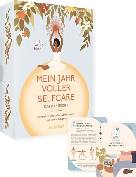 Mein Jahr voller Selfcare - Das Kartenset: Für mehr Selbstliebe, Achtsamkeit und innere Balance. Stärkende Impulse für Entspannung, Dankbarkeit & innere Ruhe