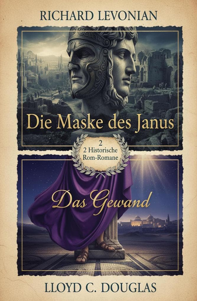 2 Historische Rom-Romane: Die Maske des Janus / Das Gewand