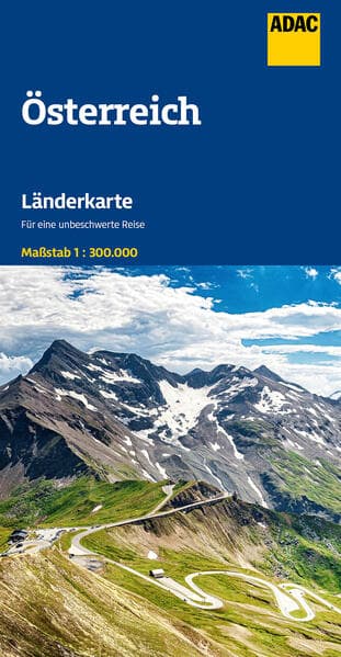 ADAC Länderkarte Österreich 1:300.000