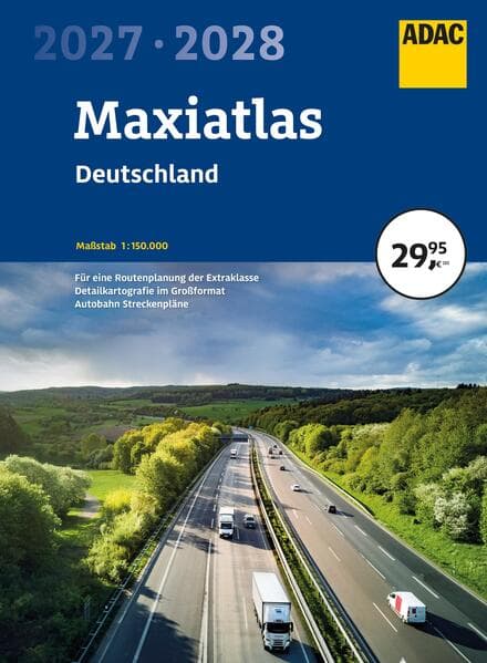 ADAC Maxiatlas 2027/2028 Deutschland 1:150.000