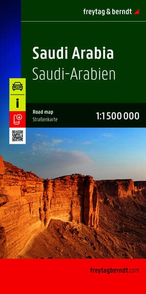 freytag & berndt Straßenkarte Saudi-Arabien 1:1,5 Mio.
