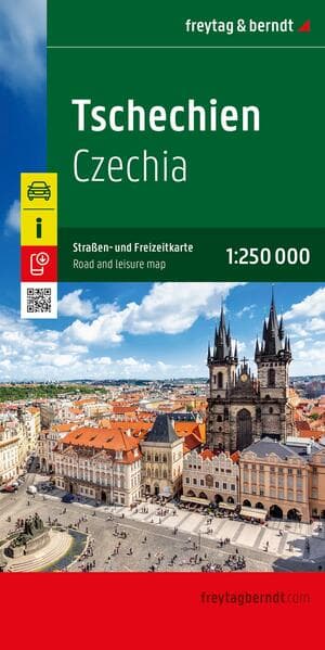 freytag & berndt Straßenkarte Tschechien 1:250.000