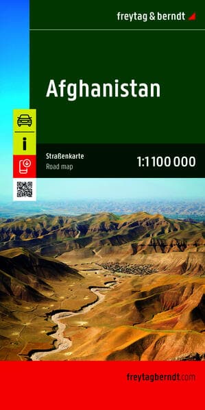 freytag & berndt Straßenkarte Afghanistan 1:1,1 Mio.