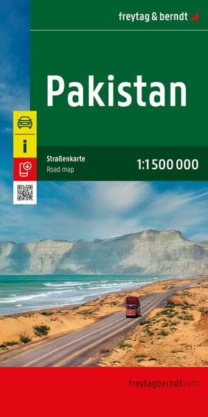 freytag & berndt Straßenkarte Pakistan 1:1,5 Mio.
