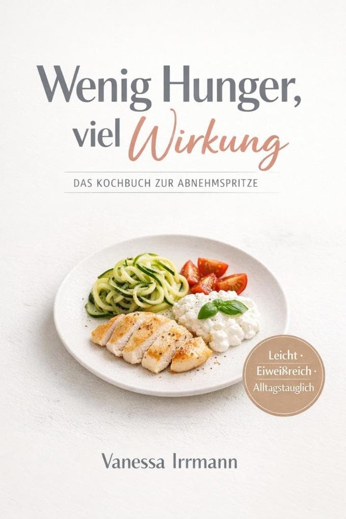 Wenig Hunger, viel Wirkung Das Kochbuch zur Abnehmspritze