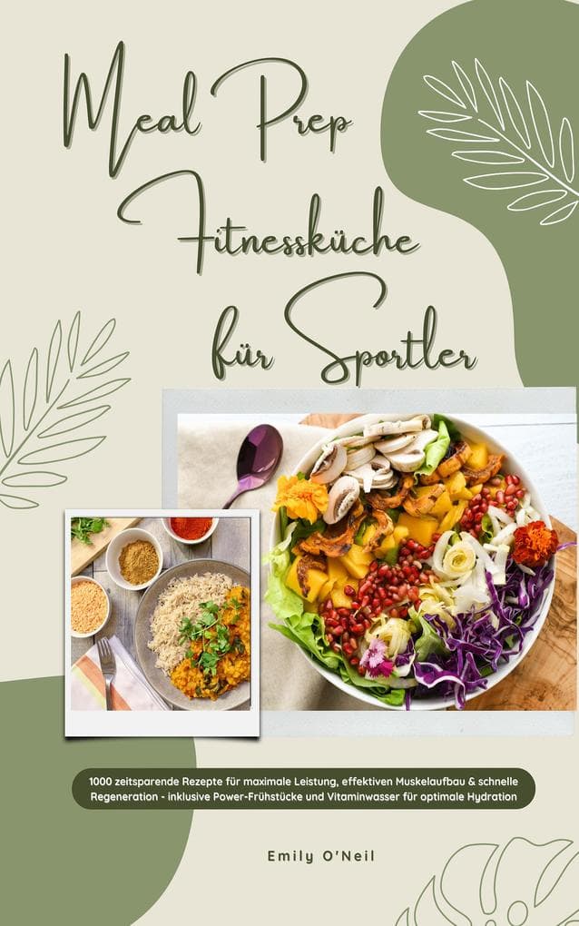 Meal Prep Fitnessküche für Sportler: 1000 zeitsparende Rezepte