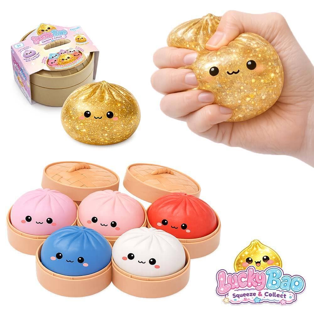 Mini Lucky Bao - Mystery Squishy Dumpling, Farbe nicht wählbar, Mystery Pack