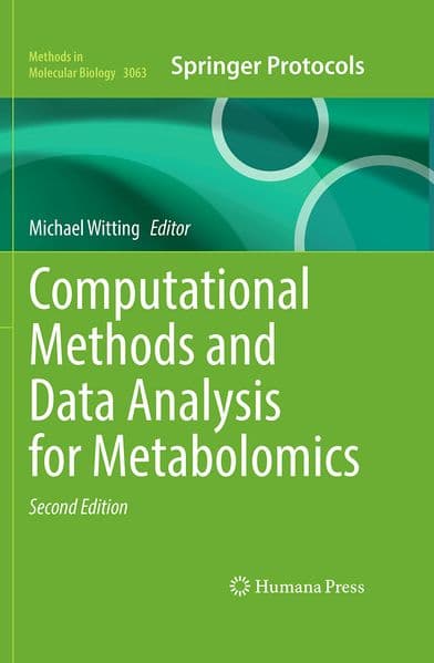 Computational Methods and Data Analysis for Metabolomics